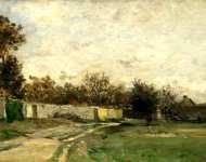 Charles-Franзois Daubigny - The Garden Wall